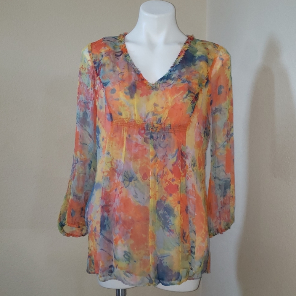 Sundance Top 100% Silk